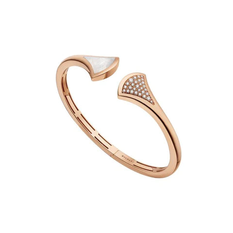 [⭐⭐JeweliWhal]DREAM ARMBAND OFFEN ROSÉGOLD PERLMUTT DIAMANT
