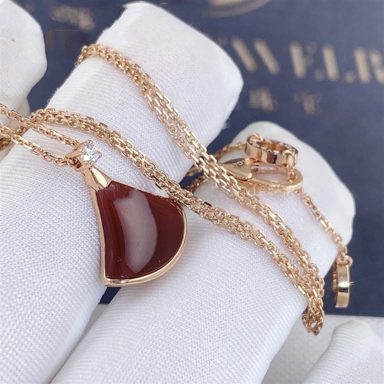 [⭐⭐JeweliWhal]DREAM NECKLACE CARNELIAN 1 DIAMOND
