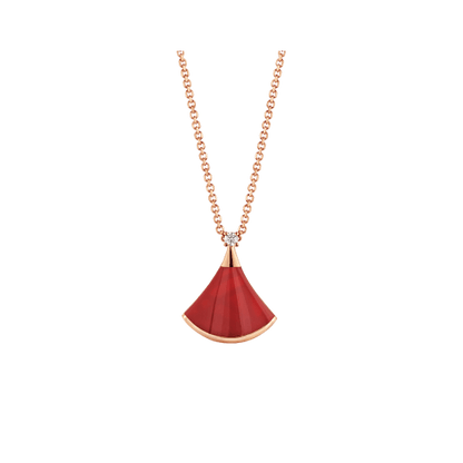 [⭐⭐JeweliWhal]DREAM NECKLACE CARNELIAN 1 DIAMOND