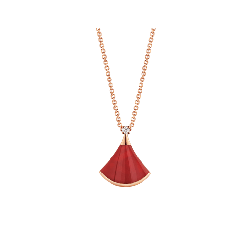 [⭐⭐JeweliWhal]DREAM NECKLACE CARNELIAN 1 DIAMOND