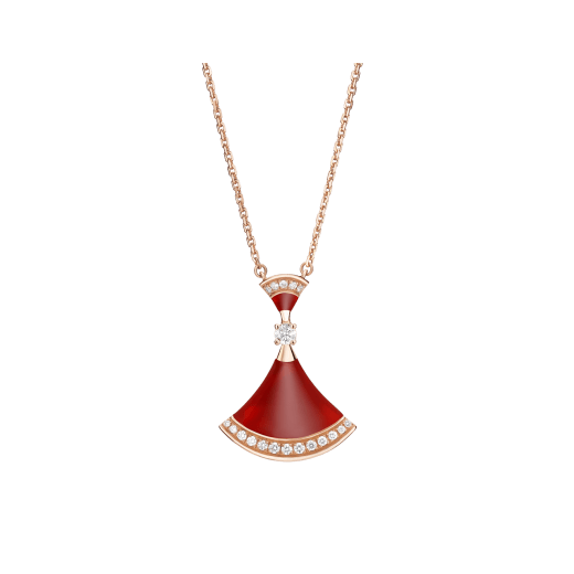 [⭐⭐JeweliWhal]TRAUM-HALSKETTE KARNEOL DIAMANT