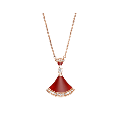 [⭐⭐JeweliWhal]TRAUM-HALSKETTE KARNEOL DIAMANT