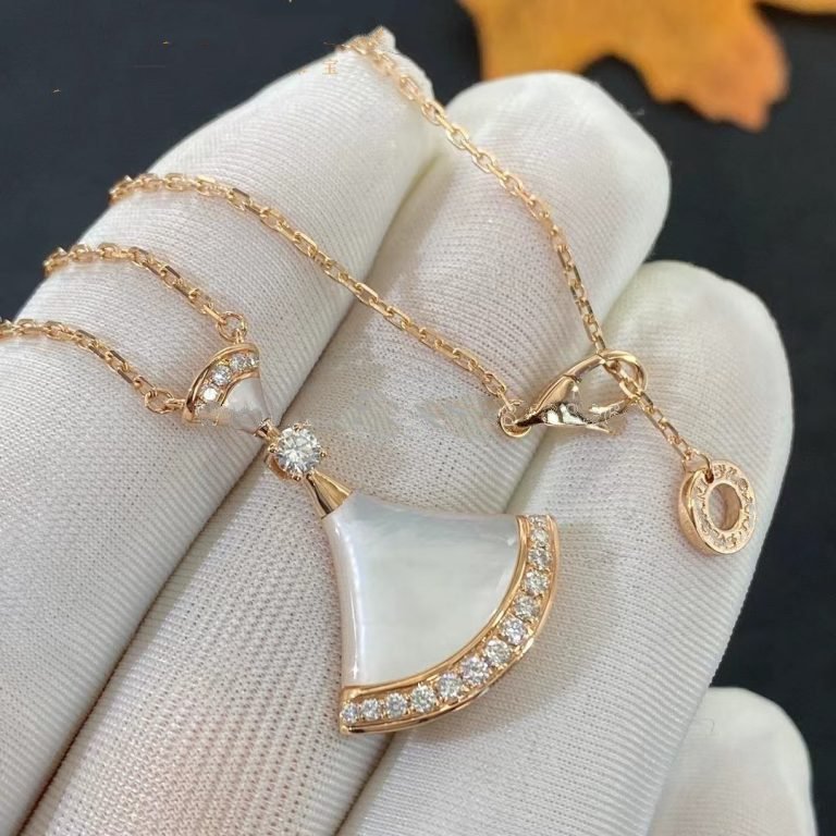 [⭐⭐JeweliWhal]TRAUM-HALSKETTE MOP ROSÉGOLD DIAMANT