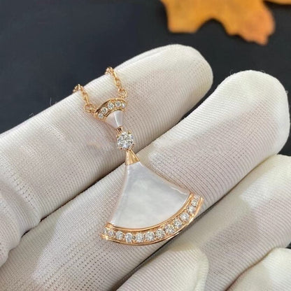 [⭐⭐JeweliWhal]TRAUM-HALSKETTE MOP ROSÉGOLD DIAMANT