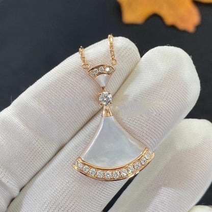 [⭐⭐JeweliWhal]TRAUM-HALSKETTE MOP ROSÉGOLD DIAMANT