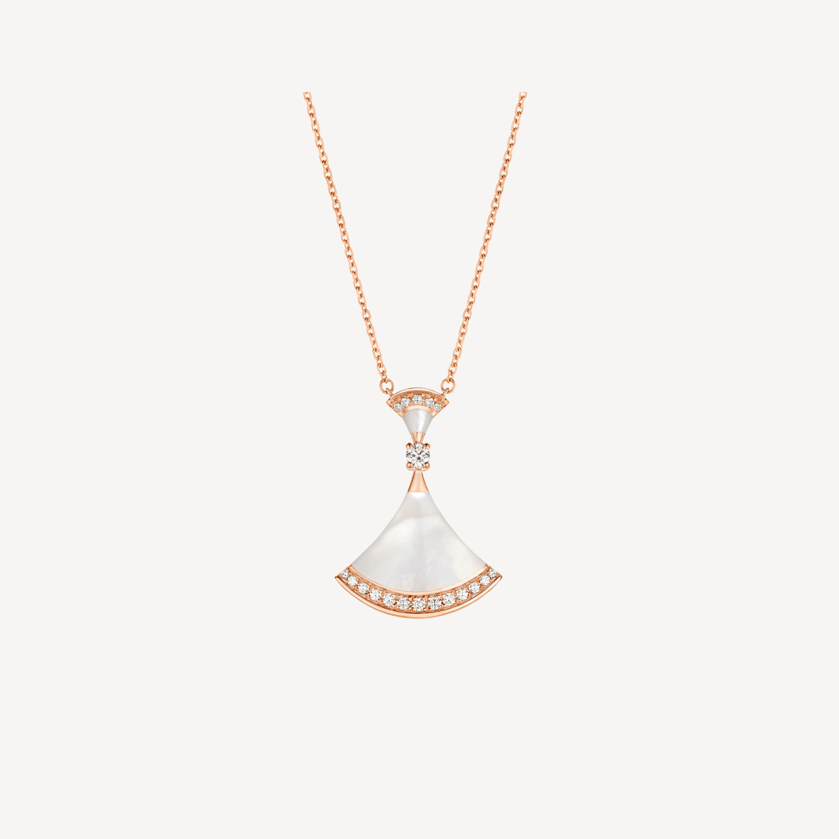 [⭐⭐JeweliWhal]TRAUM-HALSKETTE MOP ROSÉGOLD DIAMANT