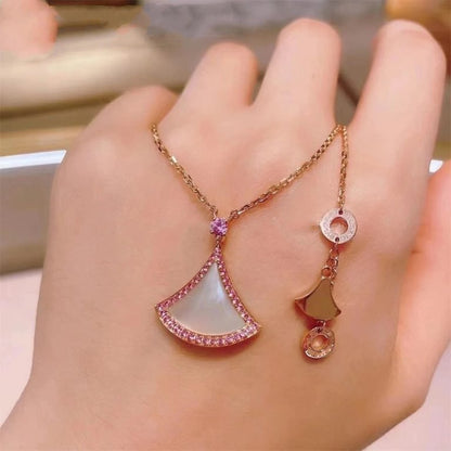 [⭐⭐JeweliWhal]DREAM NECKLACE MOP DIAMOND PINK