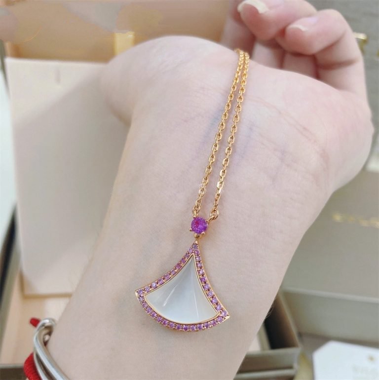 [⭐⭐JeweliWhal]DREAM NECKLACE MOP DIAMOND PINK