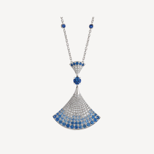 [⭐⭐JeweliWhal]DREAM NECKLACE AGATE SILVER DIAMOND