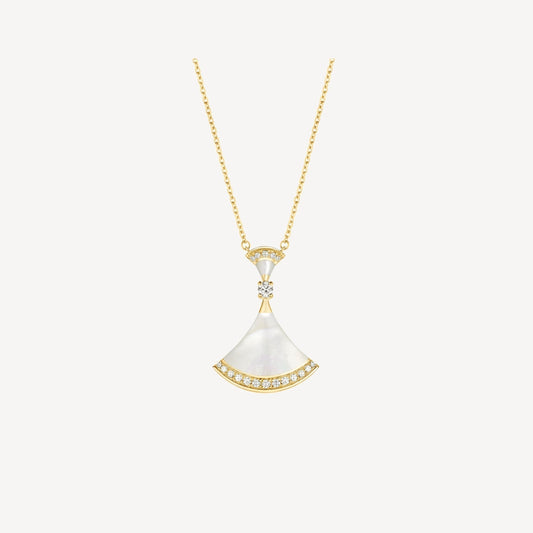 [⭐⭐JeweliWhal]DREAM NECKLACE MOP GOLD DIAMOND