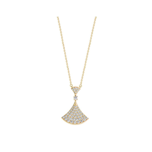 [⭐⭐JeweliWhal]DREAM NECKLACE GOLD FULL DIAMOND