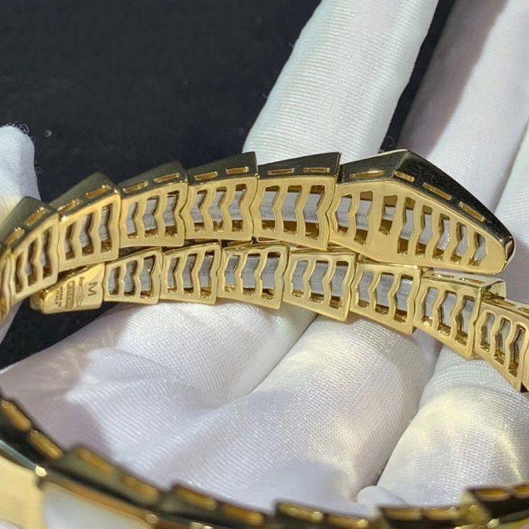 [⭐⭐JeweliWhal]SERPENTI ARMBAND MOP GOLD