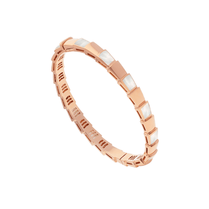 [⭐⭐JeweliWhal]SERPENTI ARMBAND ROSÉGOLD PERLMUTT