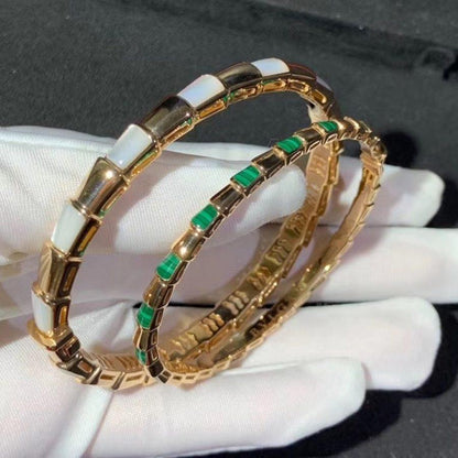 [⭐⭐JeweliWhal]SERPENTI ARMBAND ROSÉGOLD PERLMUTT