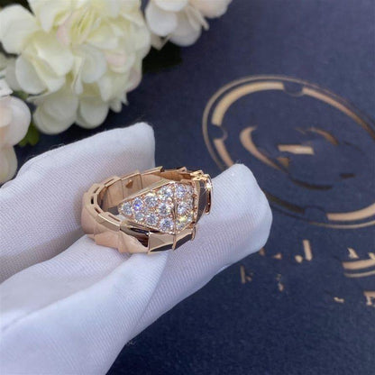 [⭐⭐JeweliWhal]SERPENTI RING ROSEGOLD DIAMANT
