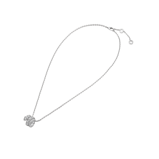 [⭐⭐JeweliWhal]SERPENTI  NECKLACE DOUBLE RING DIAMOND