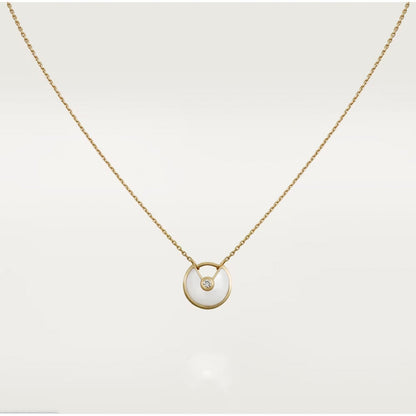 [⭐⭐JeweliWhal]AMULETTE ROSE GOLD MOP NECKLACE