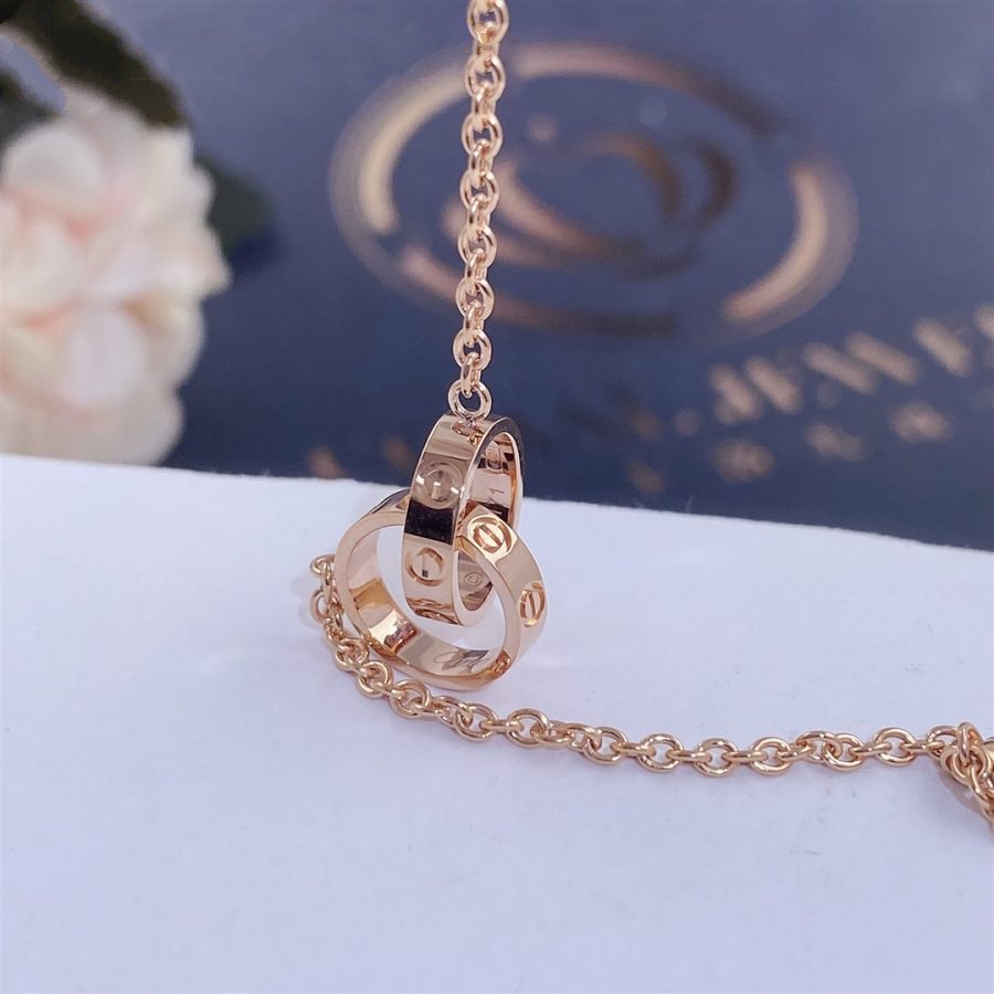 [⭐⭐JeweliWhal]LOVE BRACELET DOUBLE RING