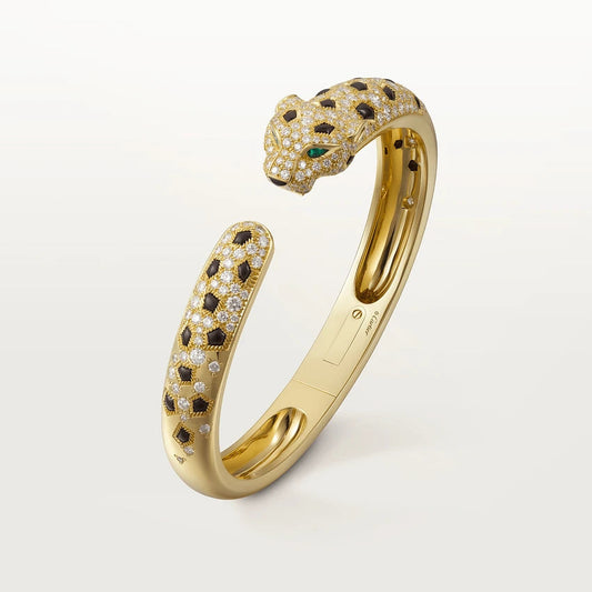 [⭐⭐JeweliWhal]PANTHERE BIG BRACELET DIAMONDS