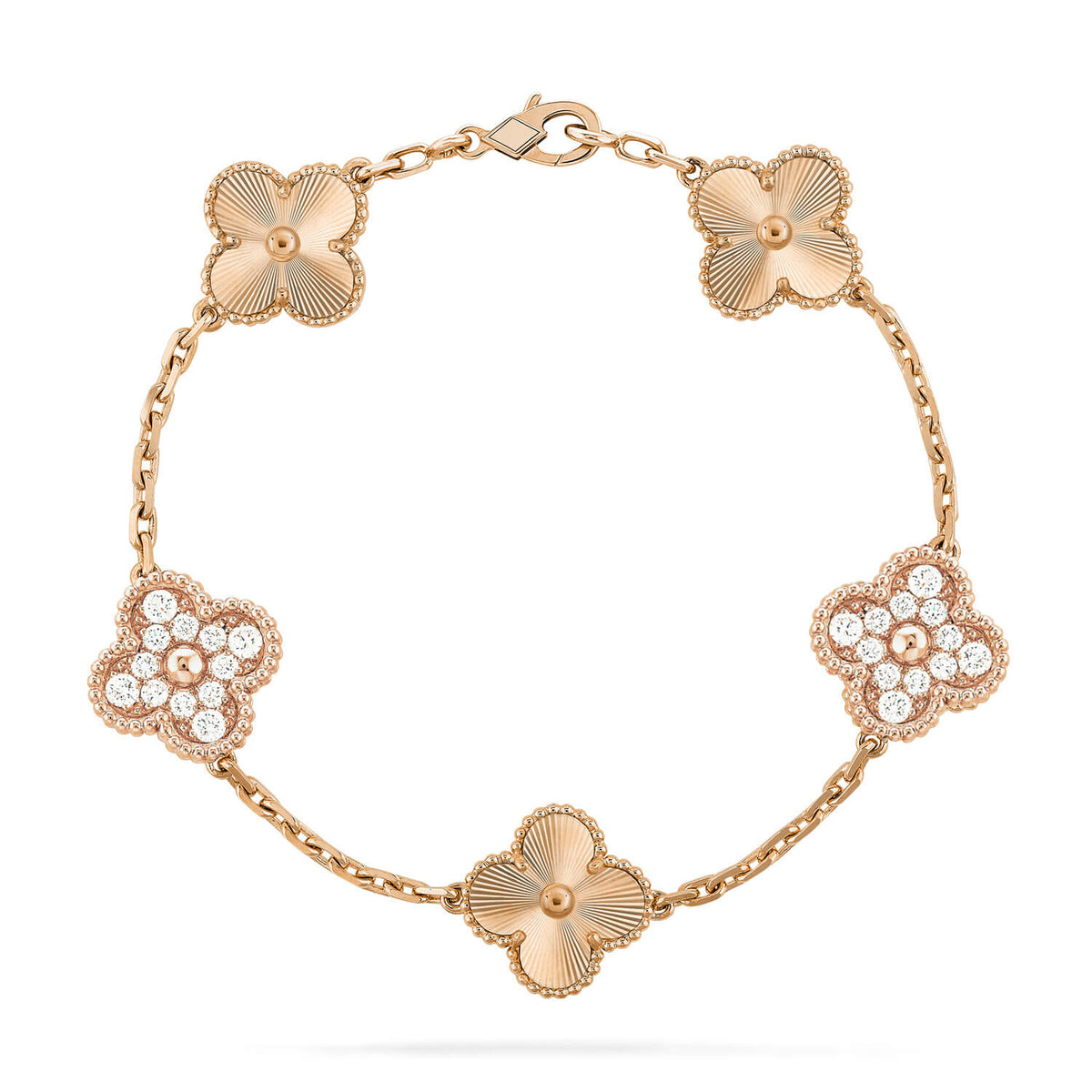 [⭐⭐JeweliWhal] CLOVER 5 MOTIF LASER BRACELET COLLECTION