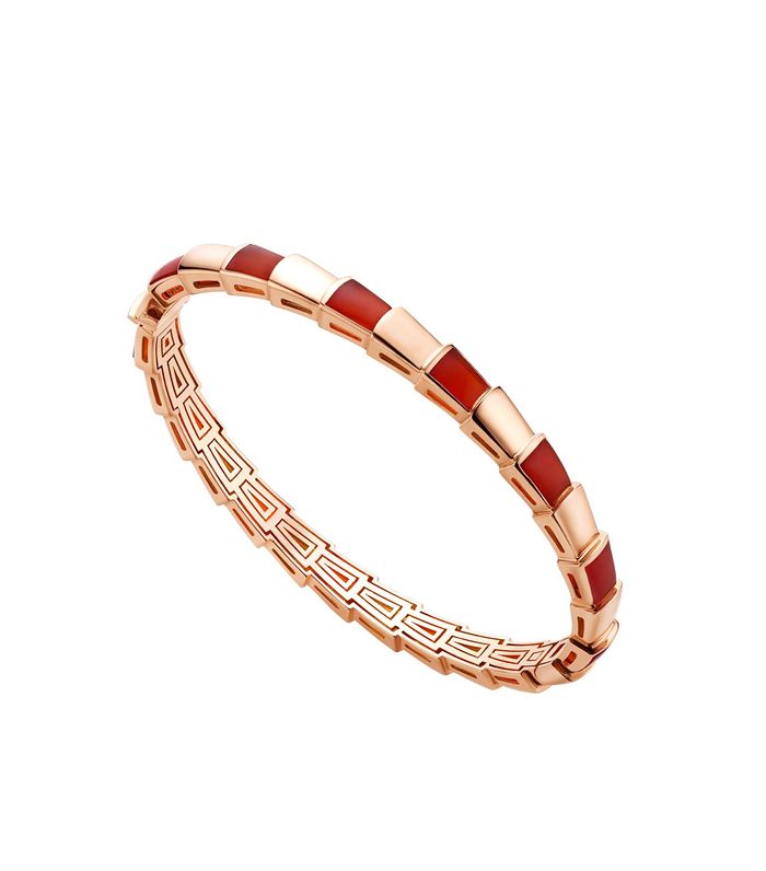 [⭐⭐JeweliWhal]SERPENTI BRACELET PINK GOLD RUBELLITE