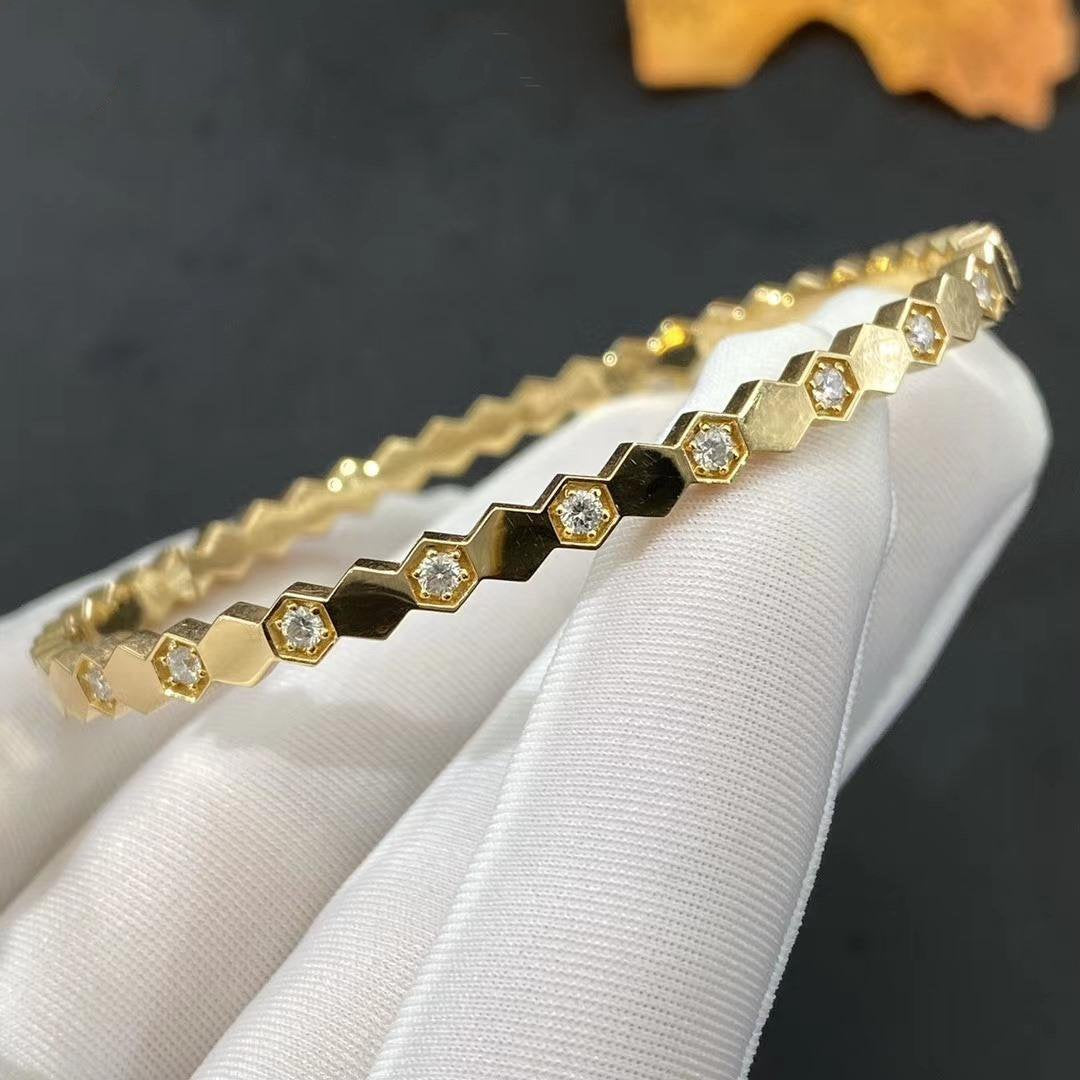 [⭐⭐JeweliWhal]BEE LOVE GOLD-DIAMANT-ARMBAND