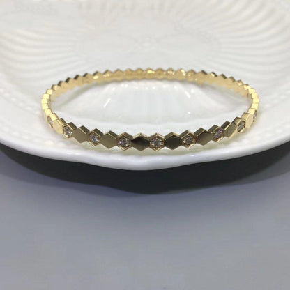 [⭐⭐JeweliWhal]BEE LOVE GOLD-DIAMANT-ARMBAND