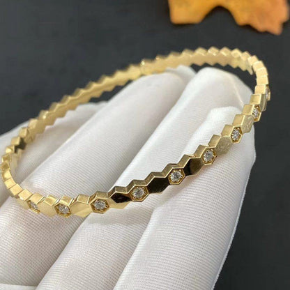 [⭐⭐JeweliWhal]BEE LOVE GOLD-DIAMANT-ARMBAND