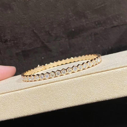 [⭐⭐JeweliWhal]BEE LOVE GOLD BRACELET FULL DIAMOND