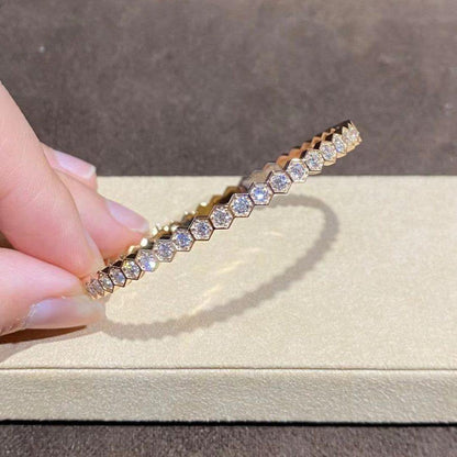 [⭐⭐JeweliWhal]BEE LOVE GOLD BRACELET FULL DIAMOND