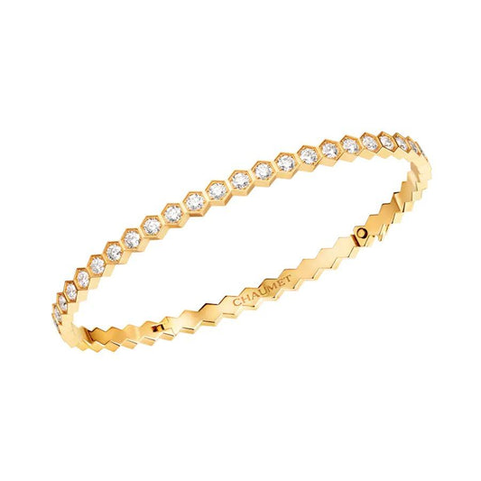 [⭐⭐JeweliWhal]BEE LOVE GOLDARMBAND VOLLDIAMANT