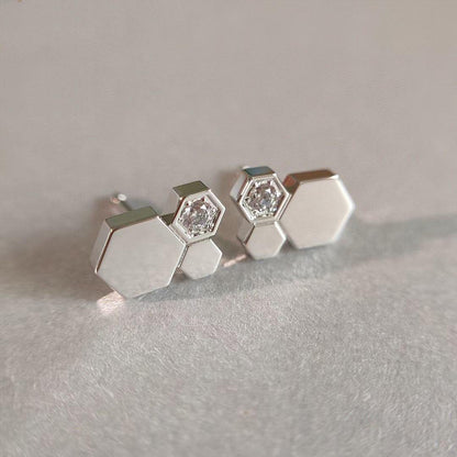 [⭐⭐JeweliWhal]BEE LOVE SILBER-DIAMANT-OHRRINGE