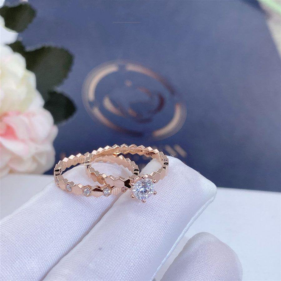 [⭐⭐JeweliWhal]BEE LOVE RING ROSÉGOLD 1 DIAMANT