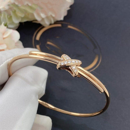 [⭐⭐JeweliWhal]ARMBAND-SET ROSÉGOLD DIAMANTEN
