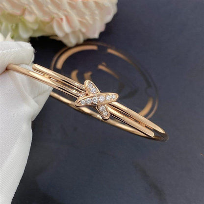 [⭐⭐JeweliWhal]ARMBAND-SET ROSÉGOLD DIAMANTEN