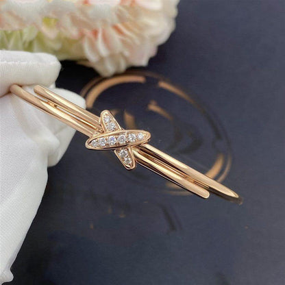 [⭐⭐JeweliWhal]ARMBAND-SET ROSÉGOLD DIAMANTEN