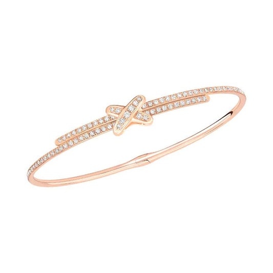 [⭐⭐JeweliWhal]ARMBAND-SET DIAMANTEN ROSÉGOLD