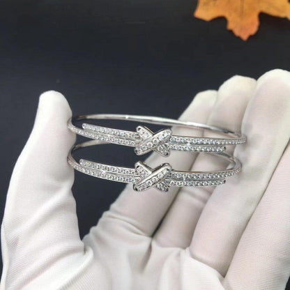[⭐⭐JeweliWhal]JEUX DE BRACELET DIAMONDS SILVER