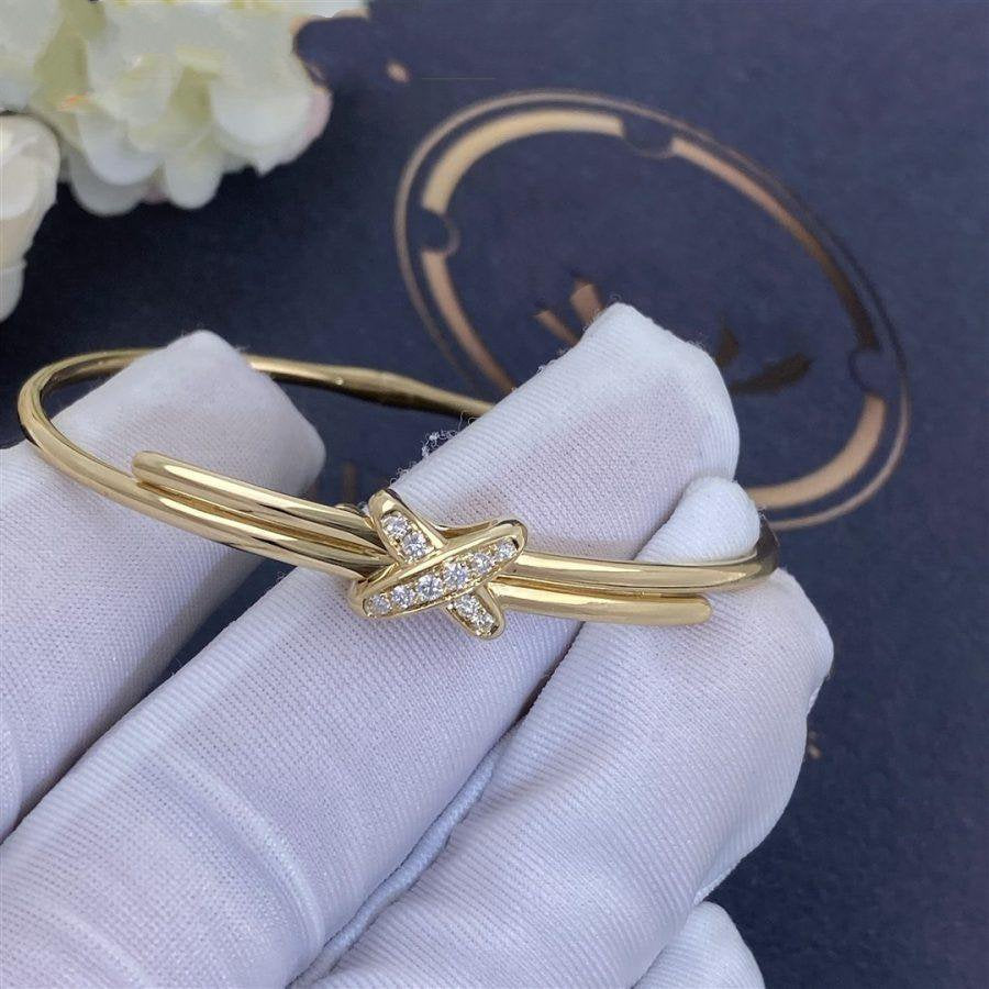 [⭐⭐JeweliWhal]ARMBAND-SET GOLD DIAMANTEN