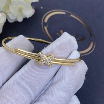 [⭐⭐JeweliWhal]ARMBAND-SET GOLD DIAMANTEN