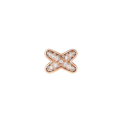 [⭐⭐JeweliWhal]OHRRINGE AUS ROSEGOLD MIT DIAMANTEN