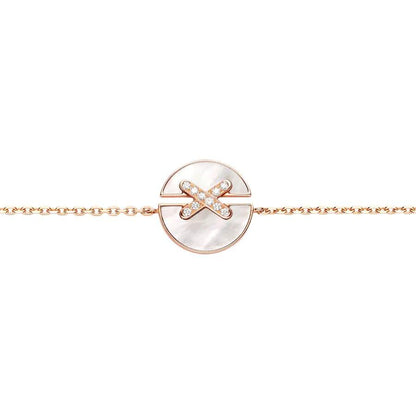 [⭐⭐JeweliWhal]JEUX DE BRACELET MOP PINK GOLD DIAMONDS