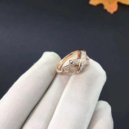 [⭐⭐JeweliWhal]RING ROSEGOLD DIAMANT