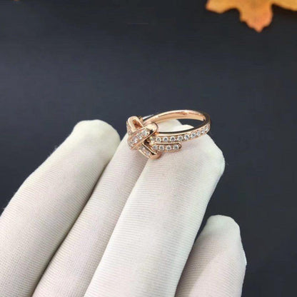 [⭐⭐JeweliWhal]RING ROSEGOLD DIAMANT