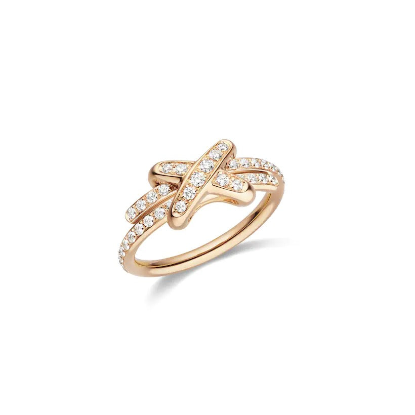 [⭐⭐JeweliWhal]RING ROSEGOLD DIAMANT