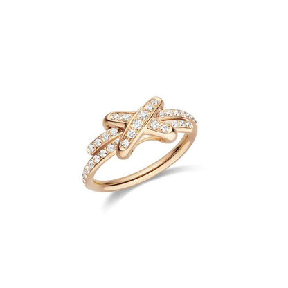 [⭐⭐JeweliWhal]RING ROSEGOLD DIAMANT