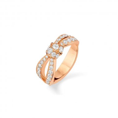 [⭐⭐JeweliWhal]LIENS RING AUS ROSÉGOLD MIT DIAMANTEN