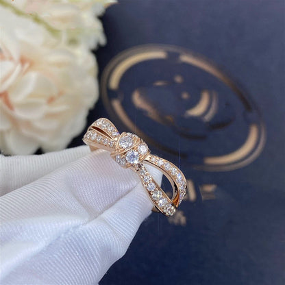 [⭐⭐JeweliWhal]LIENS RING AUS ROSÉGOLD MIT DIAMANTEN