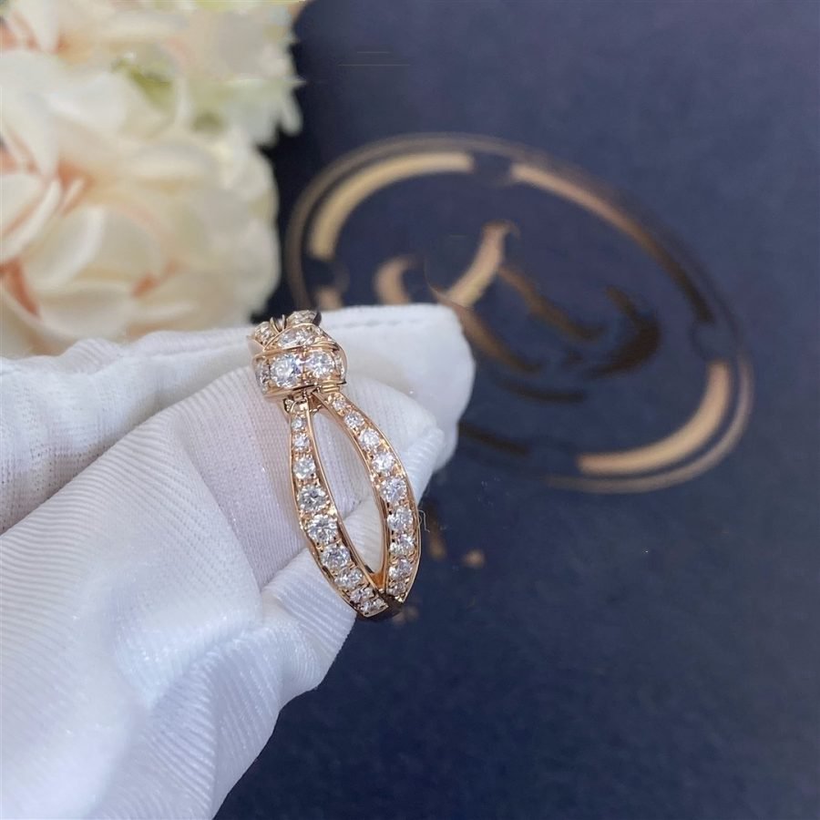 [⭐⭐JeweliWhal]LIENS RING AUS ROSÉGOLD MIT DIAMANTEN