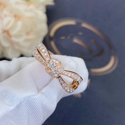 [⭐⭐JeweliWhal]LIENS RING AUS ROSÉGOLD MIT DIAMANTEN
